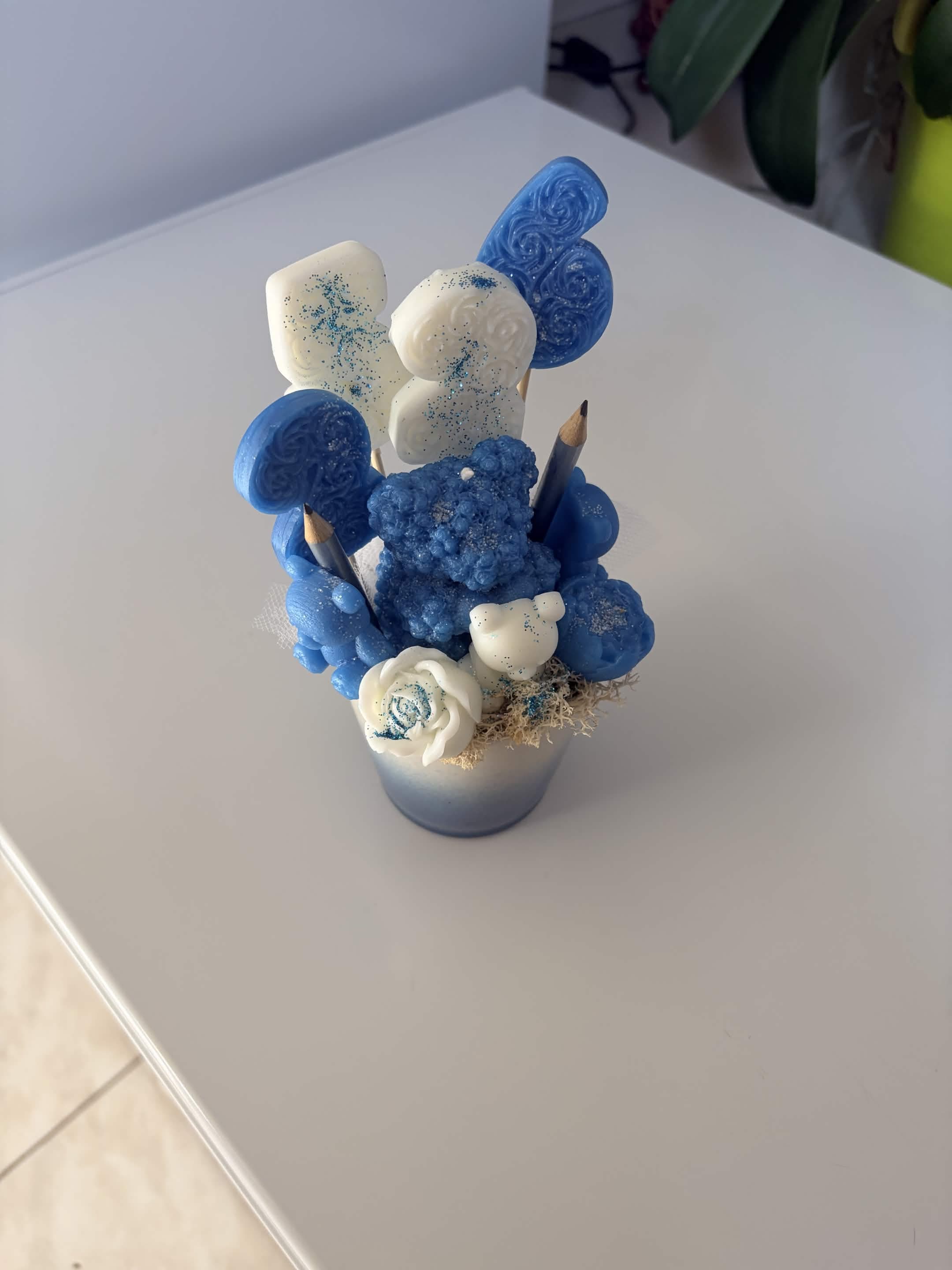 Verre Ourson Bleu